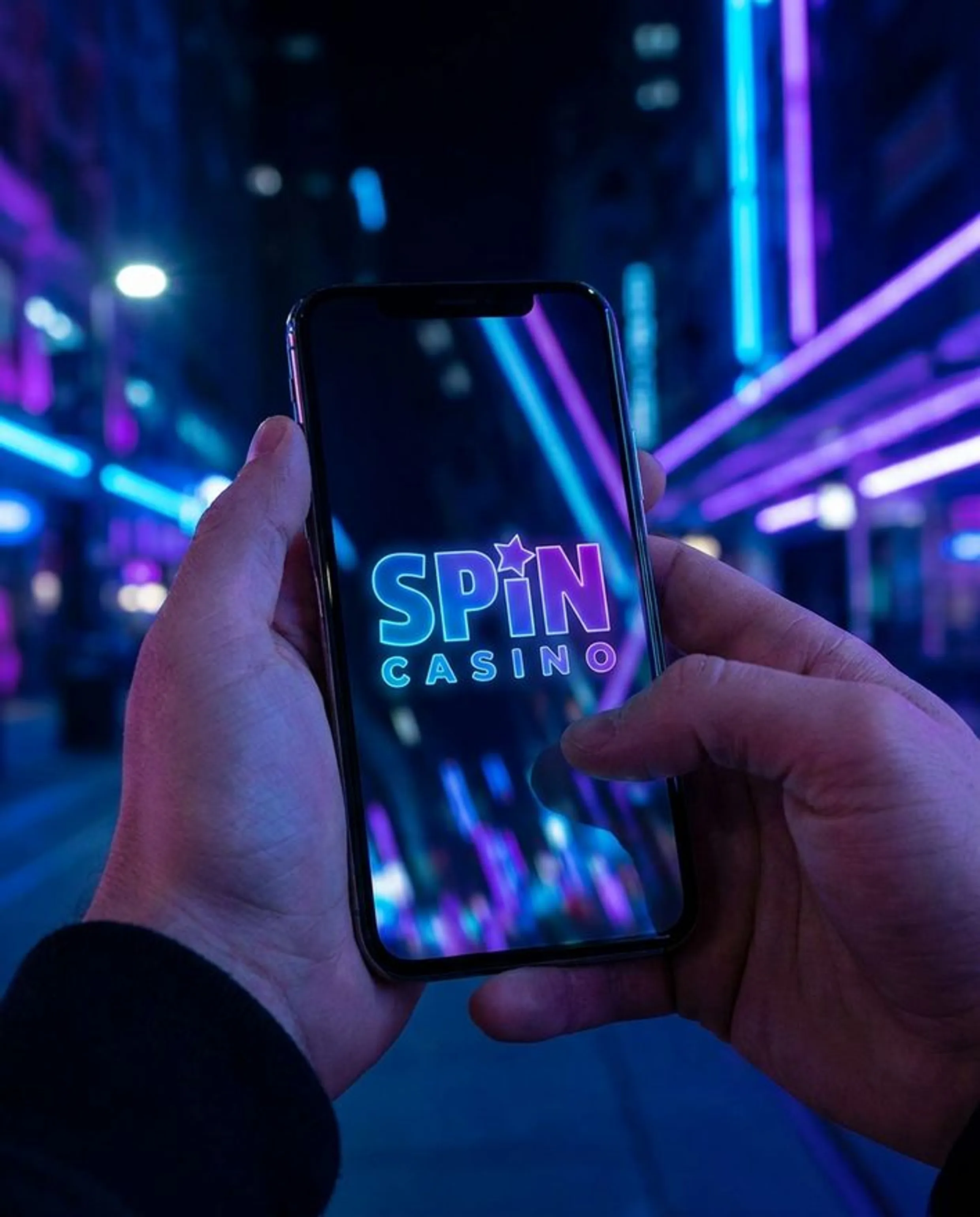 Explora la página principal de Spin Casino